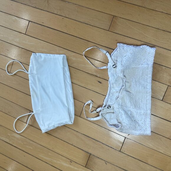 ABErCROMBIE & FITCH Lace Bralette Cropped Top Bra Top Size Small w Shein Top - Picture 6 of 8